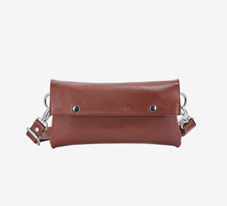 Поясна чоловіча сумка Crossbody M із натуральної шкіри, фото 29 — Skin&Skin