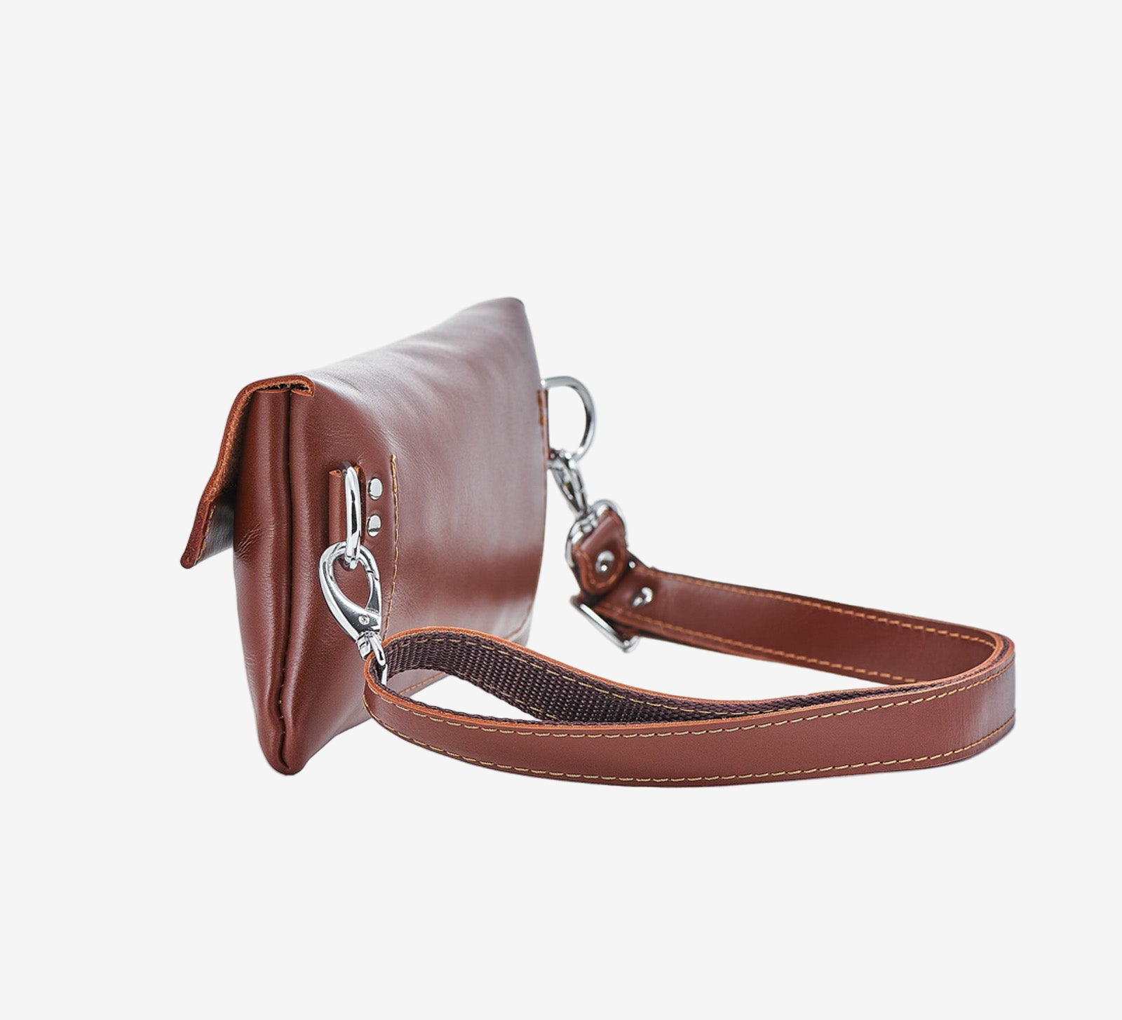 Поясна чоловіча сумка Crossbody M із натуральної шкіри, фото 31 — Skin&Skin