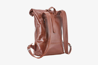 Мінімалістичний шкіряний рюкзак RollTop, фото 34 — Skin&Skin