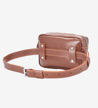 Шкіряна жіноча сумка на пояс зі знімним ремінцем | Go Bag, фото 34 — Skin&Skin