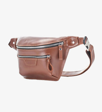 Поясна сумка Bum Bag з класичної шкіри для жінок та чоловіків, фото 26 — Skin&Skin