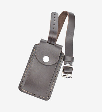 Багажний ярлик з натуральної гладкої шкіри, фото 25 — Skin&Skin