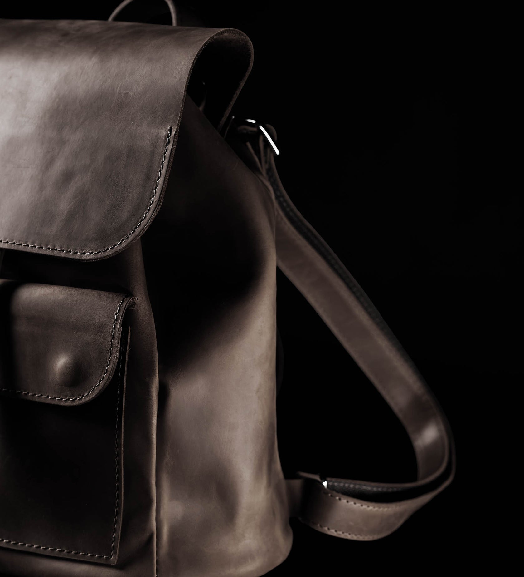 Жіночий рюкзак Helion із натуральної шкіри Crazy Horse, фото 32 — Skin&Skin