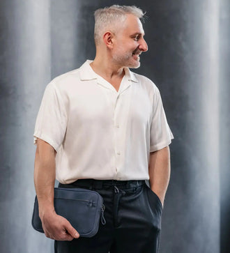 Шкіряна сумка-кросбоді для чоловіків та жінок | Orson, фото 53 — Skin&Skin