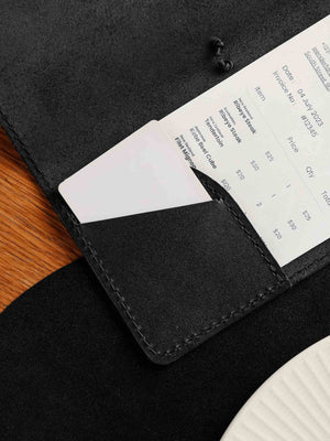 Розрахункова книжка з натуральної гладкої шкіри для HoReCa