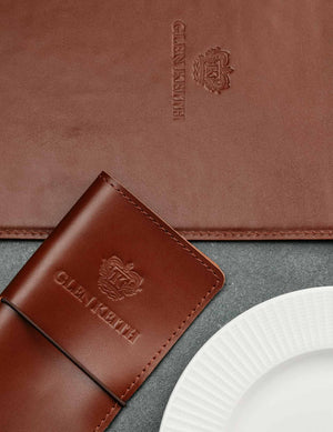 Розрахункова книжка з натуральної гладкої шкіри для HoReCa