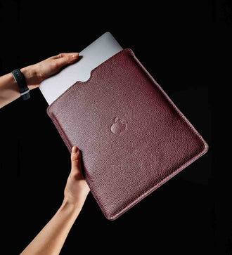 Чохол для MacBook із зернистої шкіри | FlatCase, фото 6 — Skin&Skin