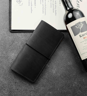 Рахівниця з натуральної шкіри Crazy Horse для HoReCa
