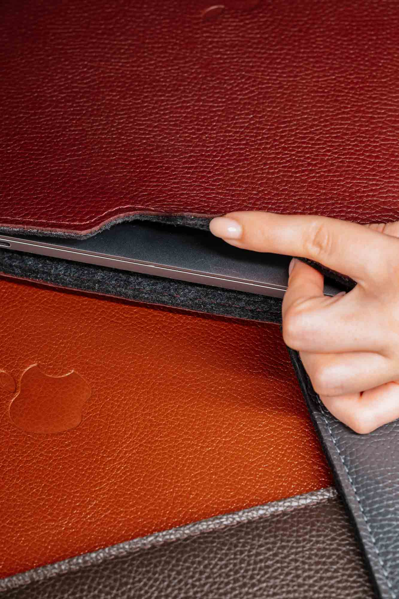 Чохол для MacBook із зернистої шкіри | FlatCase, фото 43 — Skin&Skin