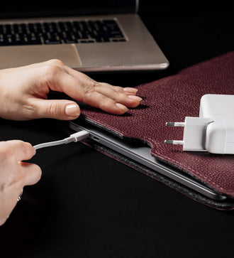 Чохол для MacBook із зернистої шкіри | FlatCase, фото 8 — Skin&Skin
