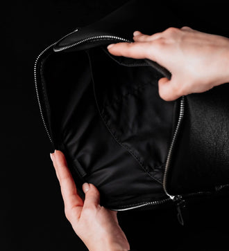 Папка-органайзер для ноутбука на блискавці із зернистої шкіри 14"/16"| Zipcase, фото 14 — Skin&Skin