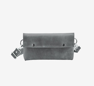 Поясна чоловіча сумка Crossbody M із натуральної шкіри, фото 34 — Skin&Skin