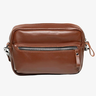 Шкіряна жіноча кросбоді-сумка WalkBag для повсякдення, фото 31 — Skin&Skin
