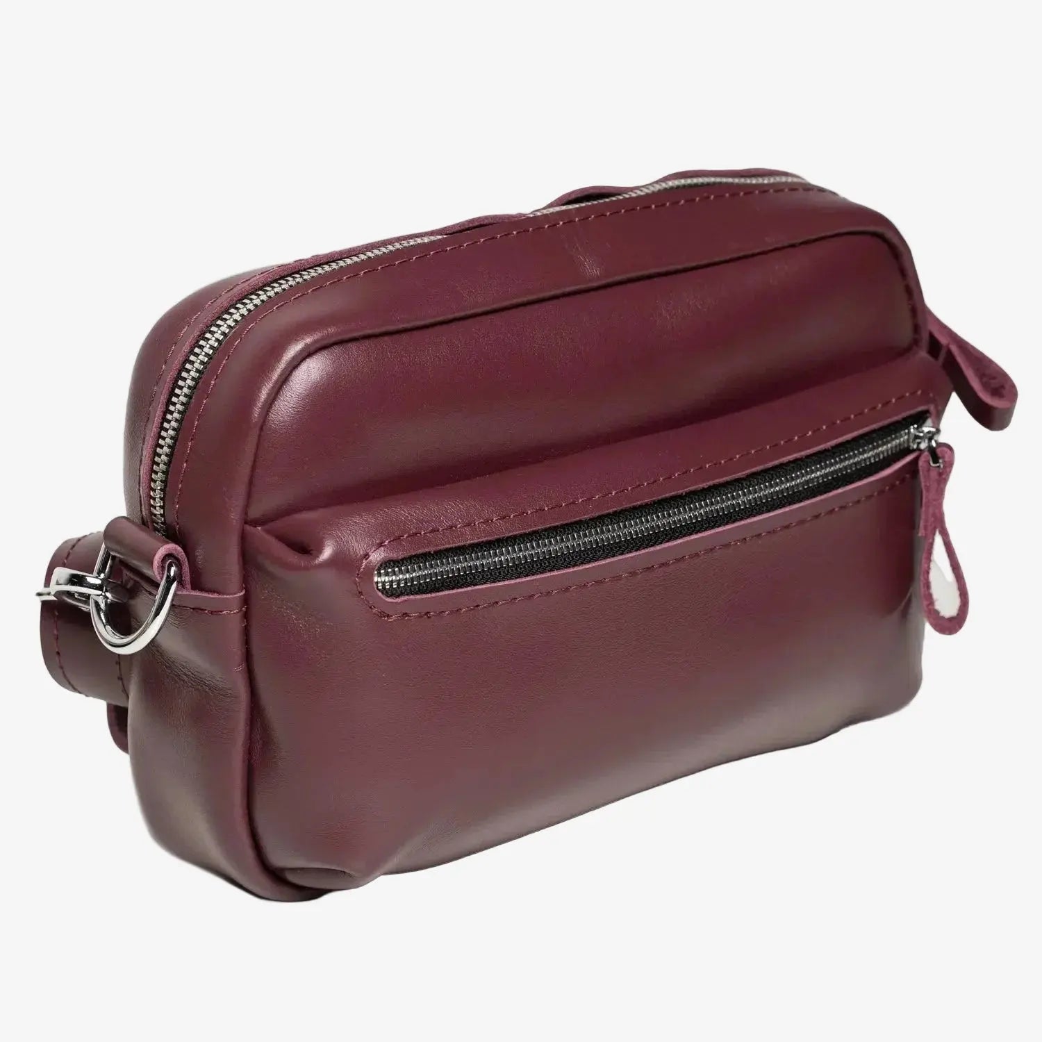 Шкіряна жіноча кросбоді-сумка WalkBag для повсякдення, фото 41 — Skin&Skin