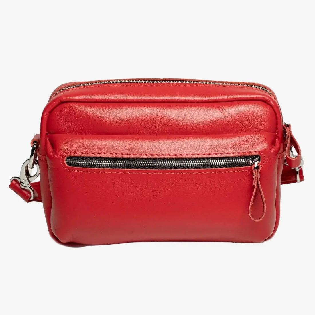 Шкіряна жіноча кросбоді-сумка WalkBag для повсякдення, фото 2 — Skin&Skin
