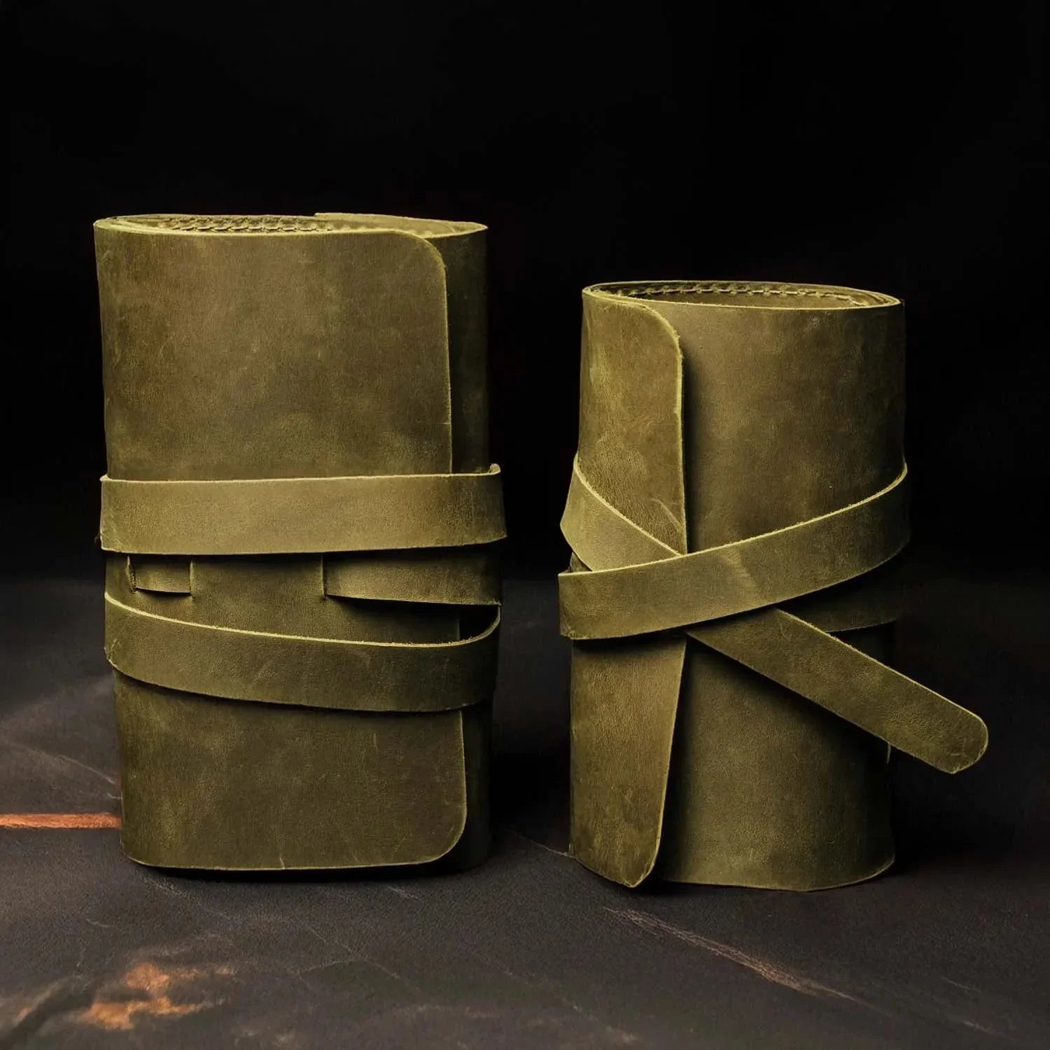 Скрутка-органайзер зі шкіри Crazy Horse