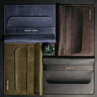 Чохол-папка для MacBook з натуральної шкіри Crazy Horse | Sleeve, фото 62 — Skin&Skin