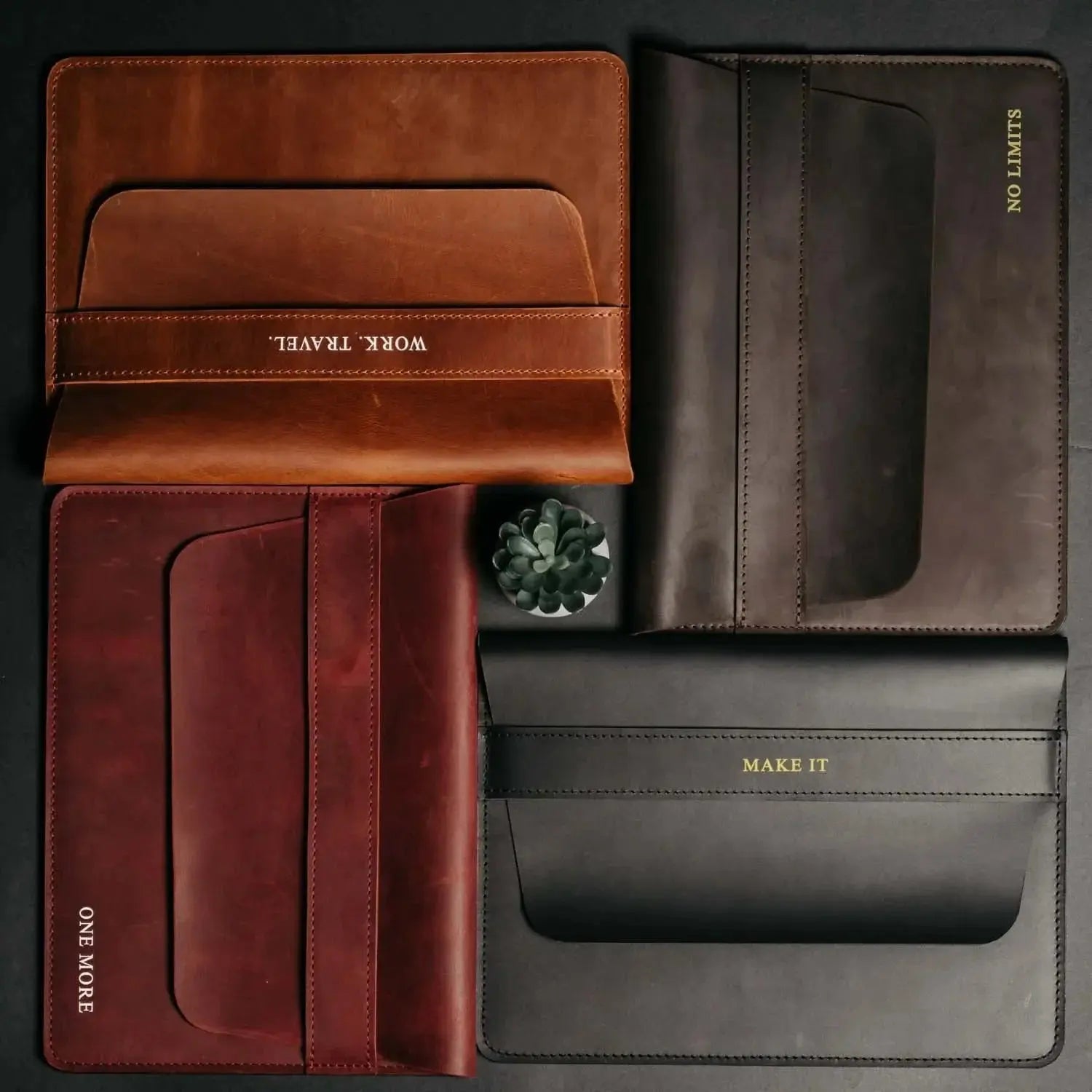 Чохол-папка для MacBook з натуральної шкіри Crazy Horse | Sleeve, фото 36 — Skin&Skin
