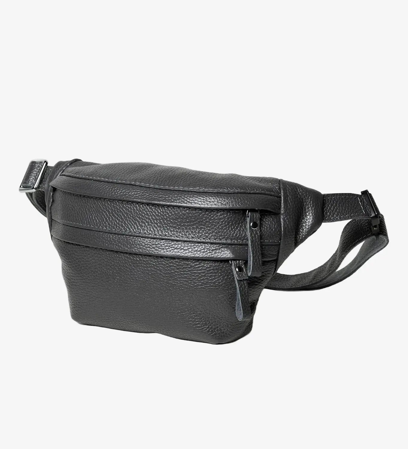 Шкіряна бананка на блискавці | B-Bag, фото 42 — Skin&Skin