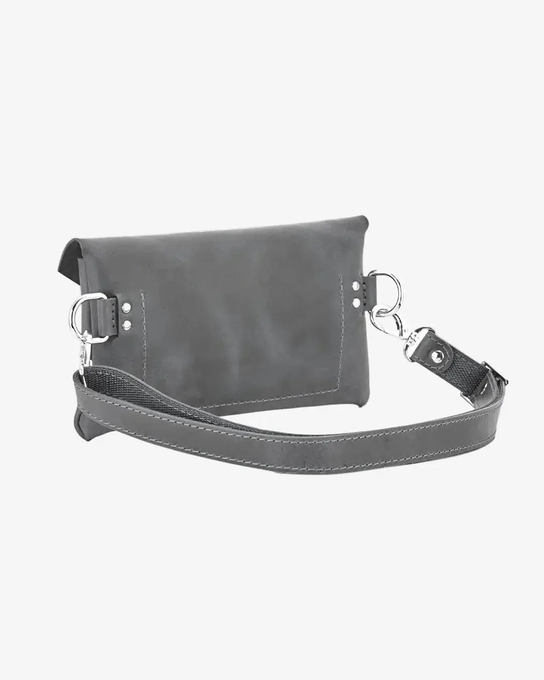 Шкіряна жіноча сумка-трансформер на пояс і через плече | Crossbody-конверт, фото 24 — Skin&Skin
