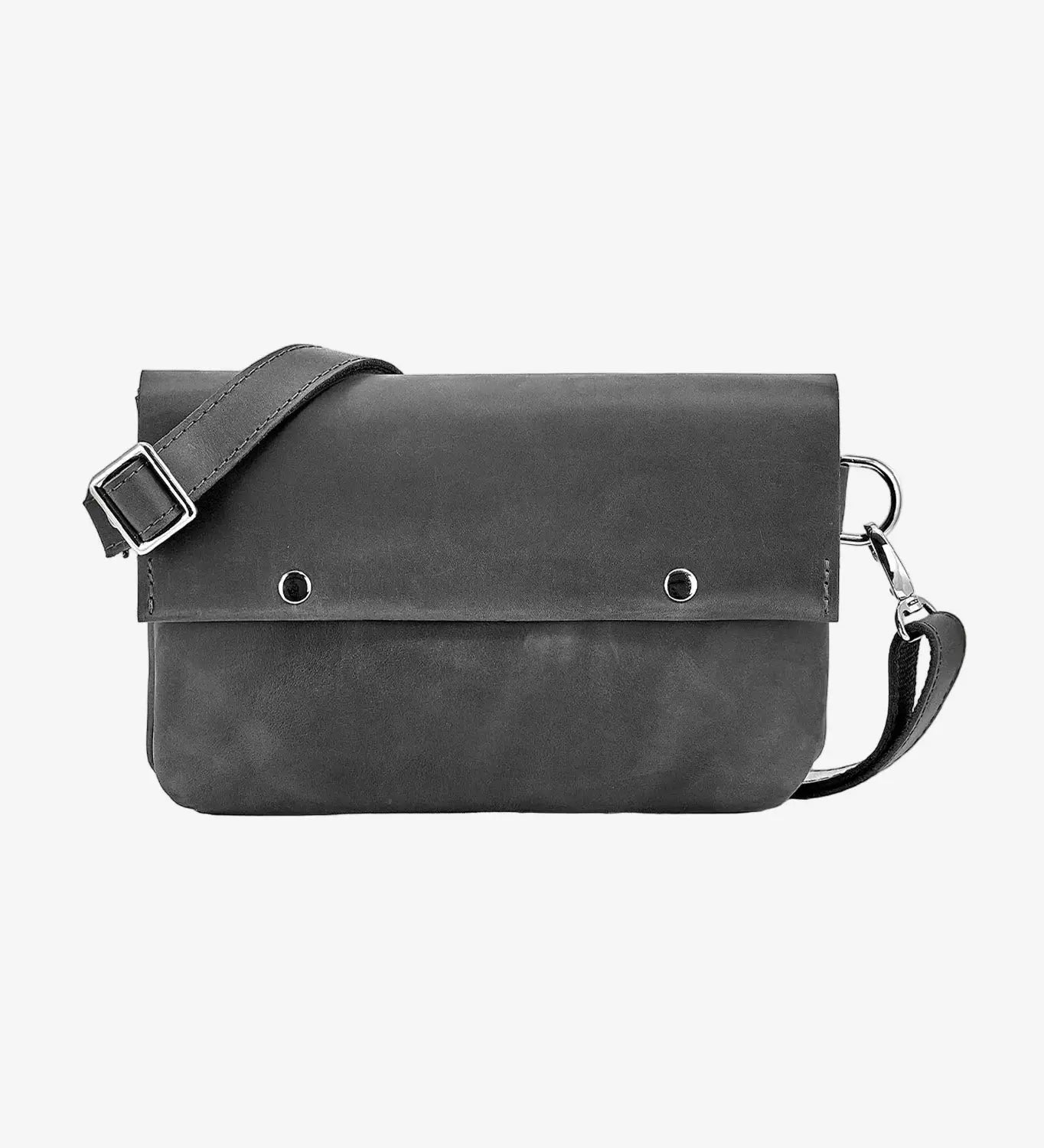 Crossbody L – чоловіча сумка з матової шкіри 3 в 1, фото 18 — Skin&Skin