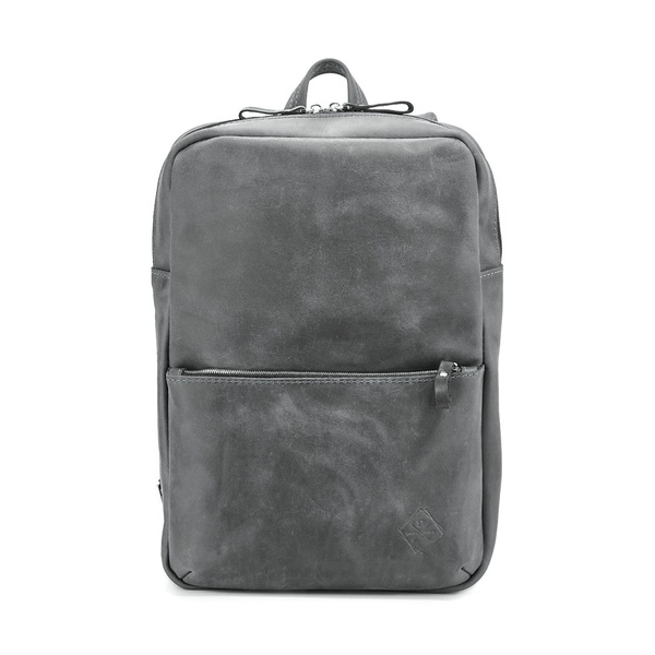 Кожаный рюкзак Nomad серый M BP04GG фото