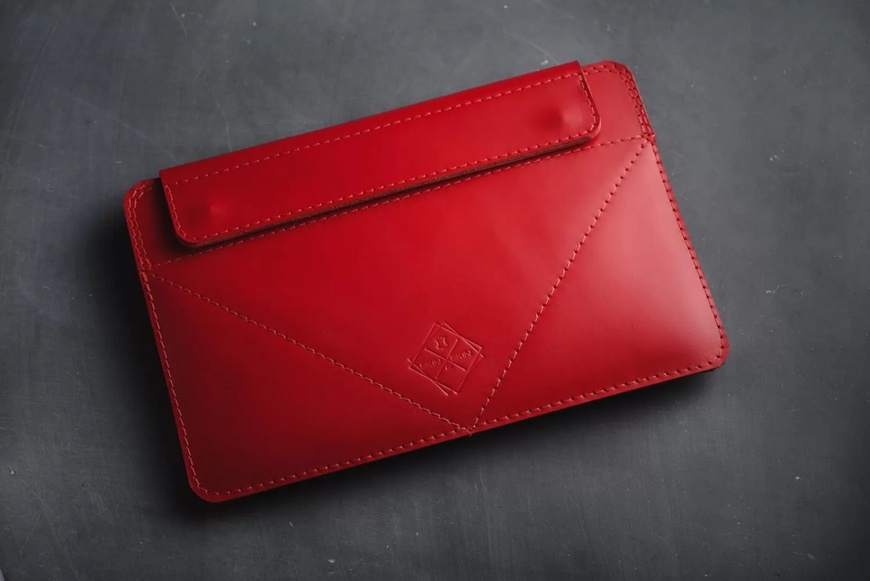 Кожаный Чехол с подставкой для iPad красный 10.5 LC07R-10 фото