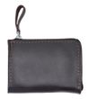Шкіряний гаманець Zipper S коричневий SW05BR фото