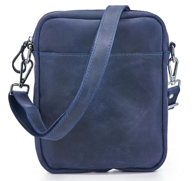 Кожаная сумка Weasy темно-синяя BM01nb фото