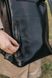 Шкіряний рюкзак Flatrock чорний M BP09BL фото 8