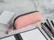Шкіряний пенал для ручок на блискавці рожевий LA45PI фото 1
