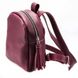 Кожаный рюкзак Mini бордовый BP07BU фото 3