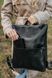 Кожаный рюкзак Flatrock черный L BP09BL-L фото 8
