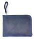Шкіряний гаманець Zipper S синій SW05NB фото 1
