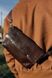 Кожаная поясная сумка Crossbody Bag L коричневая WB02Br фото 7