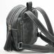 Шкіряний рюкзак Mini сірий BP07GG фото 4