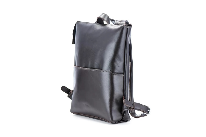 Кожаный рюкзак Flatrock коричневый L BP09BR-L фото