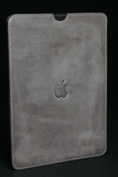 Шкіряний чохол для MacBook FlatCase Сірий 15.6 LC05GG-15 фото