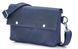 Кожаная поясная сумка Crossbody Bag L синяя WB02NB фото 1