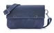 Кожаная поясная сумка Crossbody Bag L синяя WB02NB фото 3