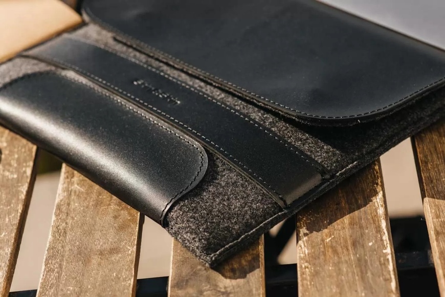 Кожаный Чехол для ноутбука Holder черный 16 LC10BL-16 фото