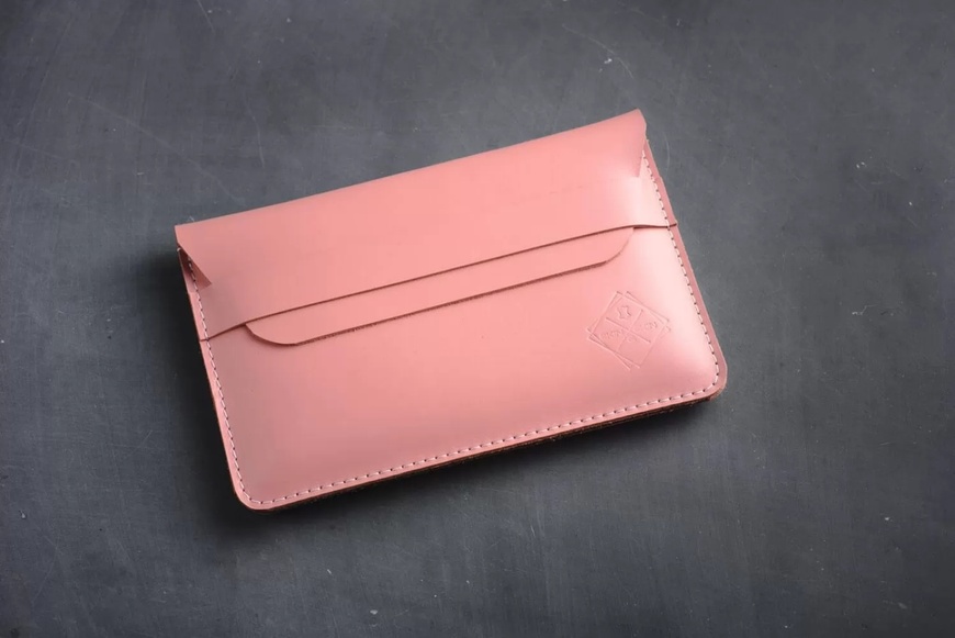 Кожаный Чехол для ноутбука Sleeve розовый пудровый 15.6 LC04PI-15 фото