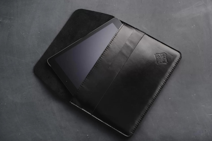 Кожаный Чехол для планшета и Ipad Sleeve черный 10.5 LC04BL-10 фото