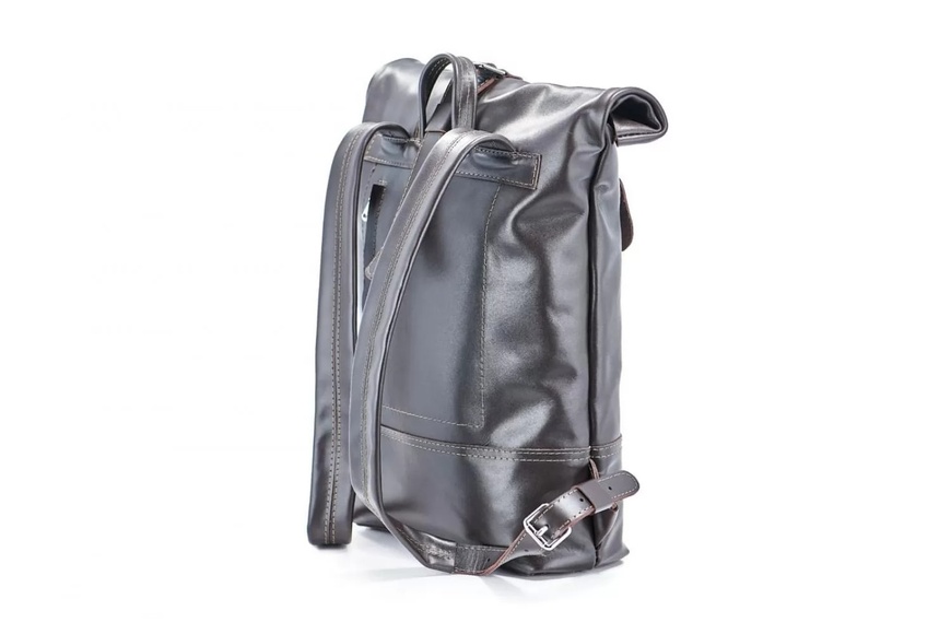 Кожаный рюкзак Roll коричневый L BP01BR фото