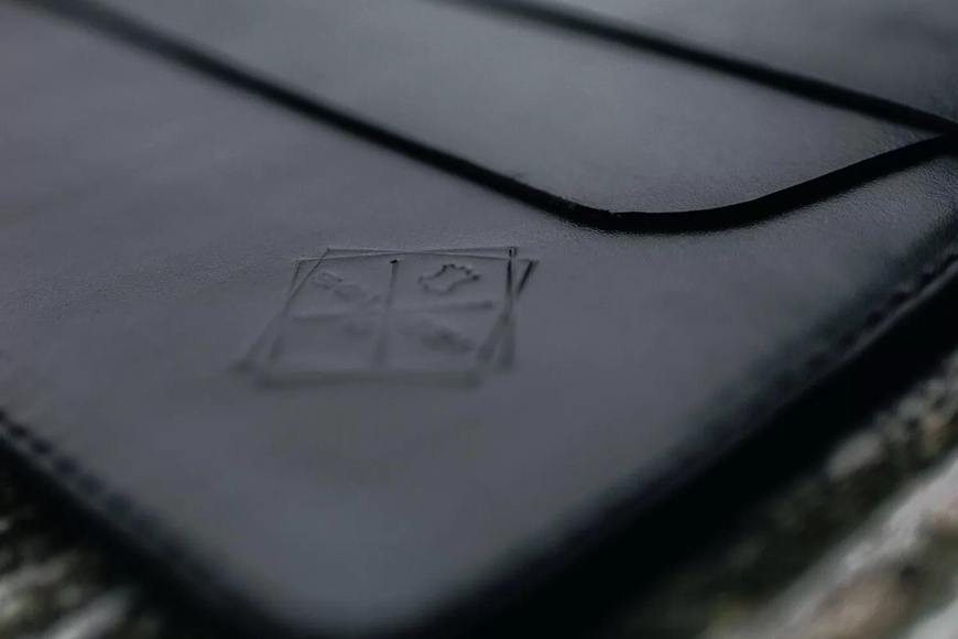 Кожаный Чехол для ноутбука и Ipad Sleeve черный 9.7 LC04BL-9 фото