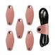 Кожаный Зажим для проводов Розовый M комплект 5 шт AS03PI5 фото 1