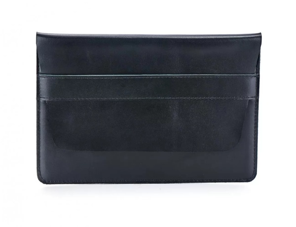 Кожаный Чехол для ноутбука Sleeve черный 16 LC04BL-16 фото
