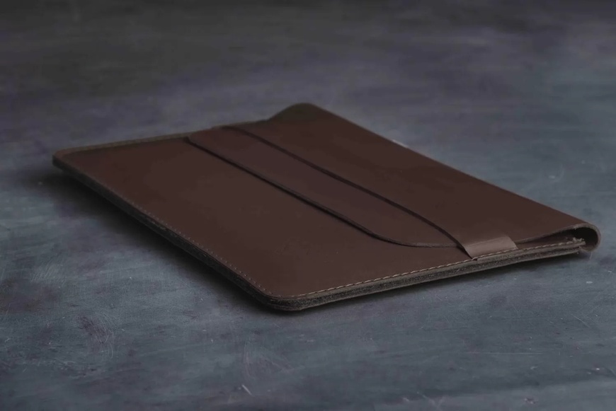Кожаный Чехол для ноутбука и Ipad Sleeve коричневый 12.9 LC04BR-12 фото