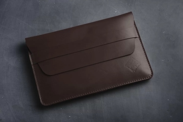 Кожаный Чехол для Ipad Sleeve коричневый 10.5 LC04BR-10 фото