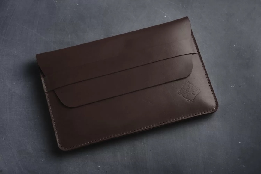 Кожаный Чехол для ноутбука и Ipad Sleeve коричневый 9.7 LC04BR-9 фото